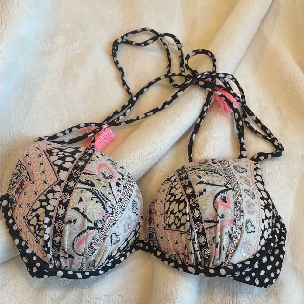 Victorias secret The Gorgeous bikini push up top 34C